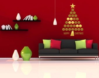 Polka Dot Christmas Tree, Holiday Gift, Christmas Gift, Festival Gift