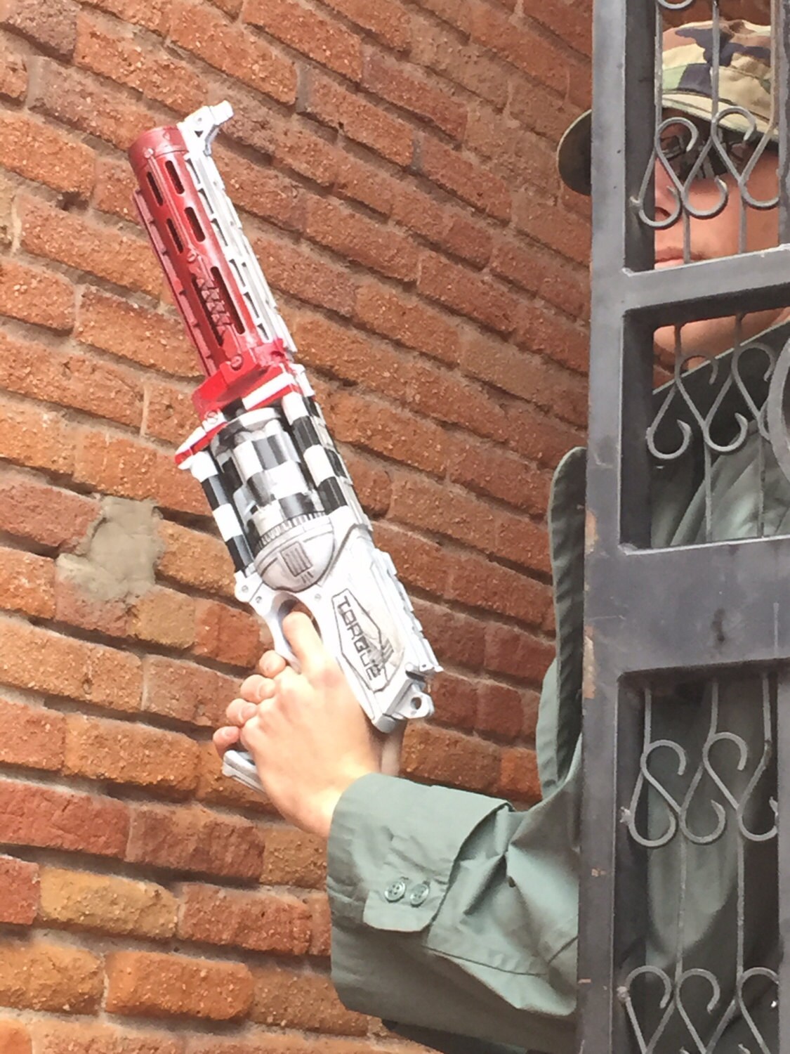 hand cannon nerf gun