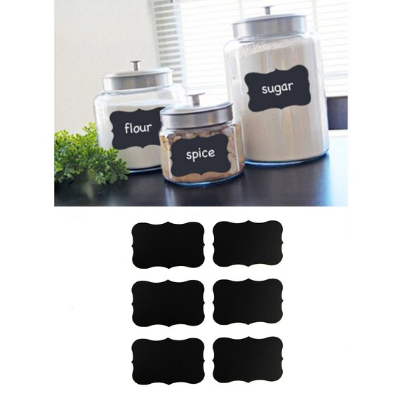 Chalkboard Labels Chalkboard Stickers Blackboard 36 Pack