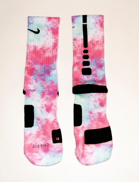 Custom Nike Tye Dye Elites by Showtime Socks. by Showtimesocks