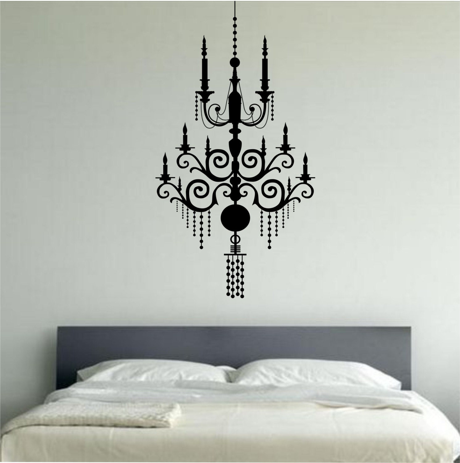 Chandelier Wall Decal Vinyl Sticker Art Decor Bedroom Design