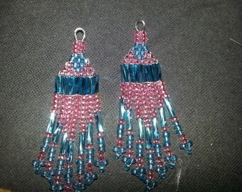 beaded native american earrings handmade ear rings