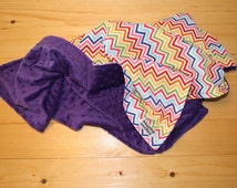 Unique chevron girl blanket related items | Etsy