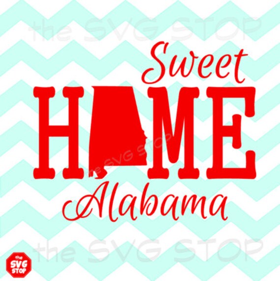 Download Items similar to Sweet Home Alabama design SVG and studio ...