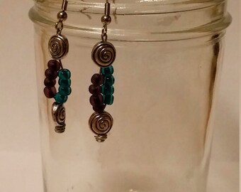 Whimsical Swirl Earrings