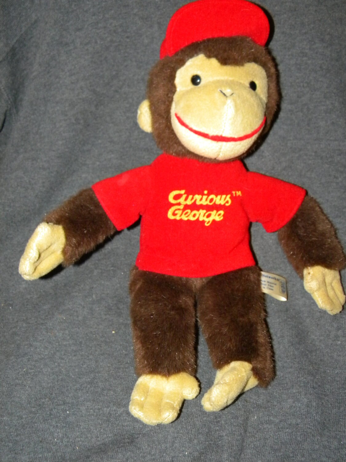 1980 curious george stuffed animal