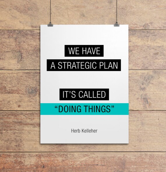 Items similar to High quality posters, Minimalistic and tasty. “We have