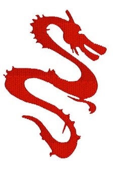 Chinese Dragon Embroidery Download