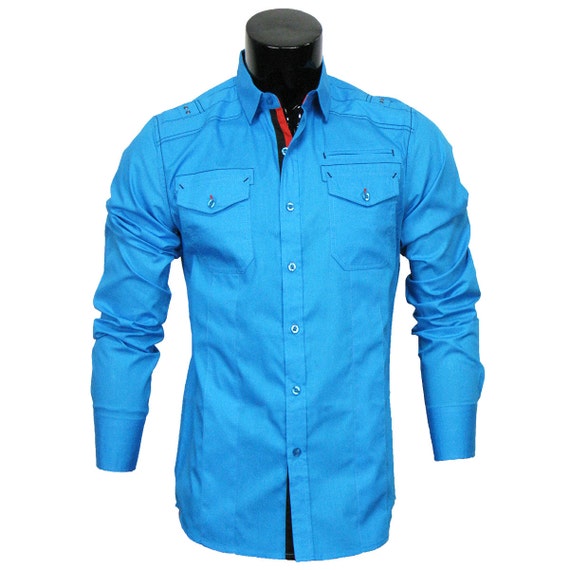 turquoise uniform shirt