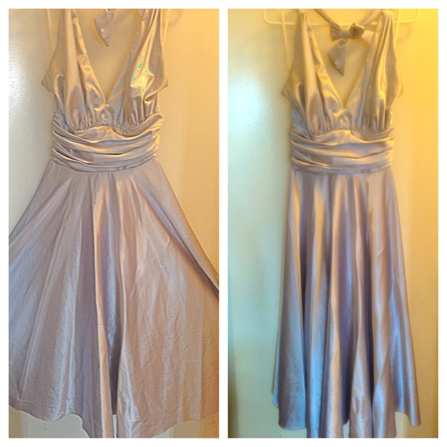 Marilyn Monroe Style Prom Gown Wedding Dress by TrashTreasureMore