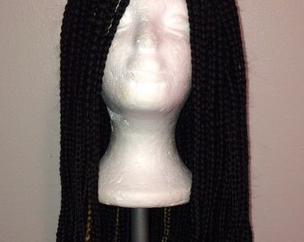 Popular items for braided wig on Etsy