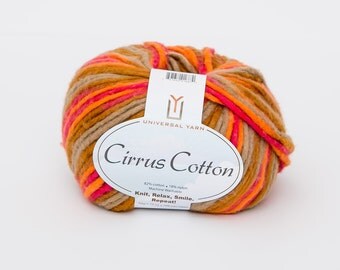 Cirrus Cotton Yarn, Col: 206 - Atumnal