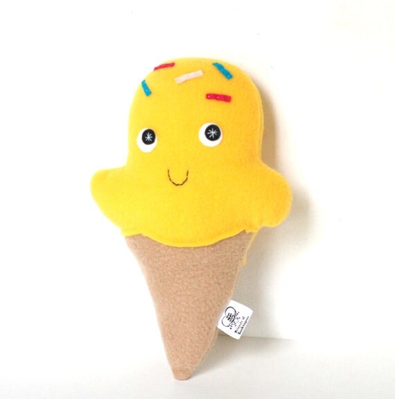 plush ice cream cone