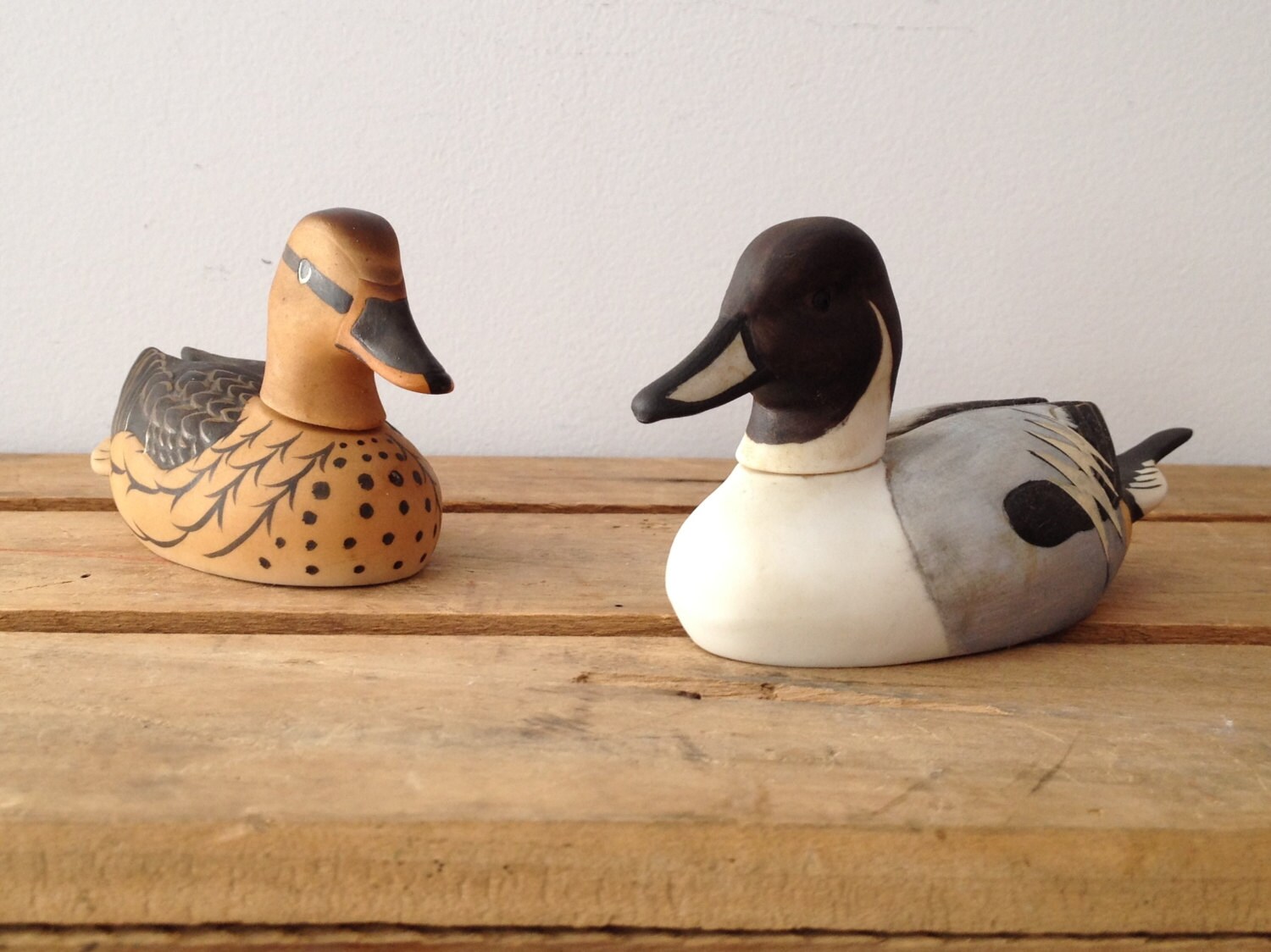Duck Decanter Duck Decoy Porcelain Duck Ceramic Duck