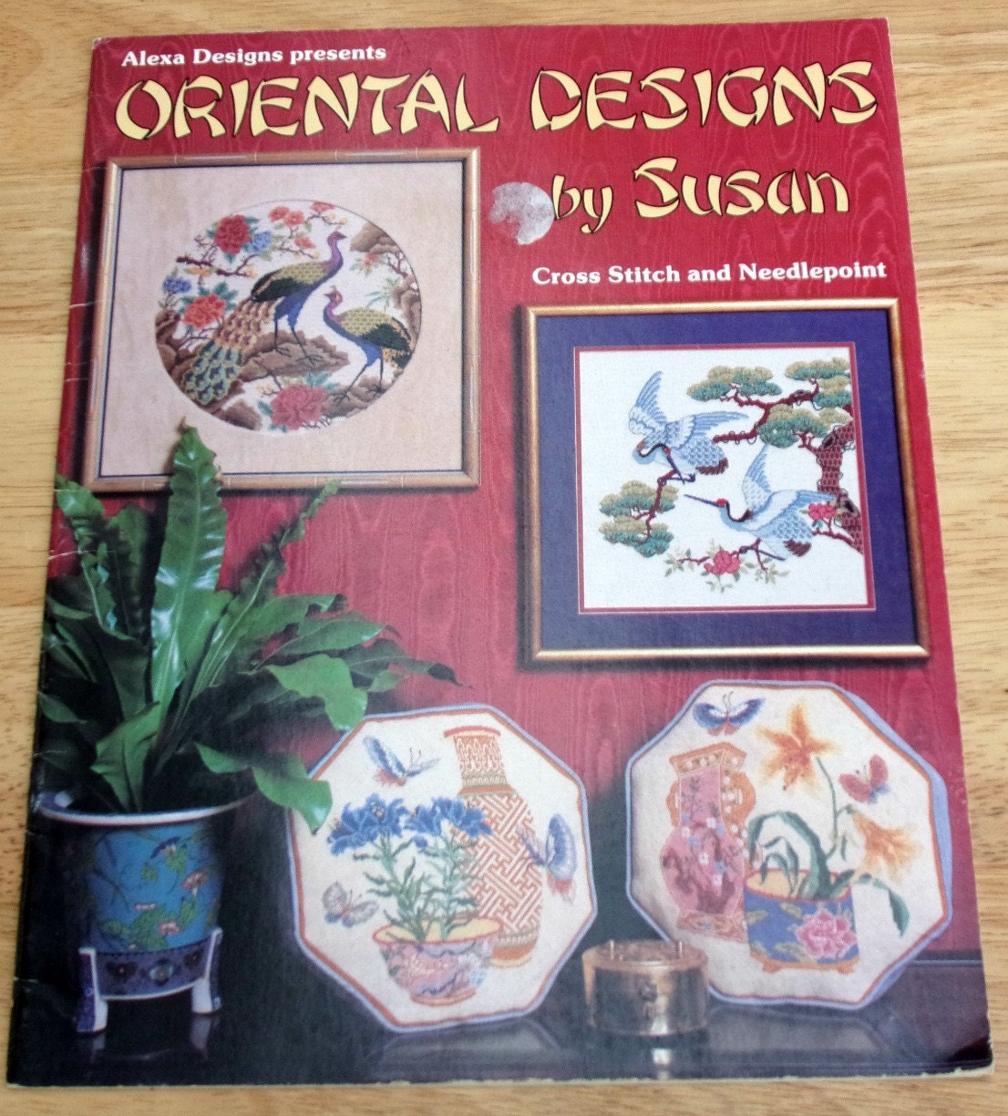 Oriental Designs Cross stitch needlepoint needlepoint birds