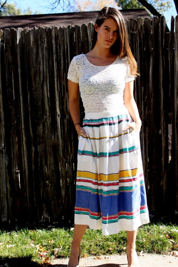 Penny on the Train Track skirt by KittenSurprise on Etsy