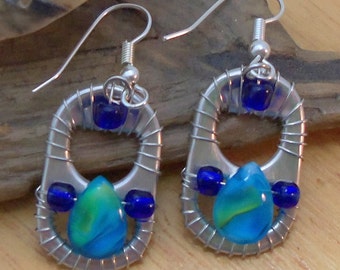 Ann-Made Pop Top Earrings - Peppermint