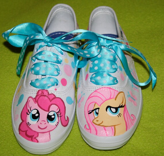Girl's Custom Painted MY LITTLE PONY Inspired Tennis Shoes