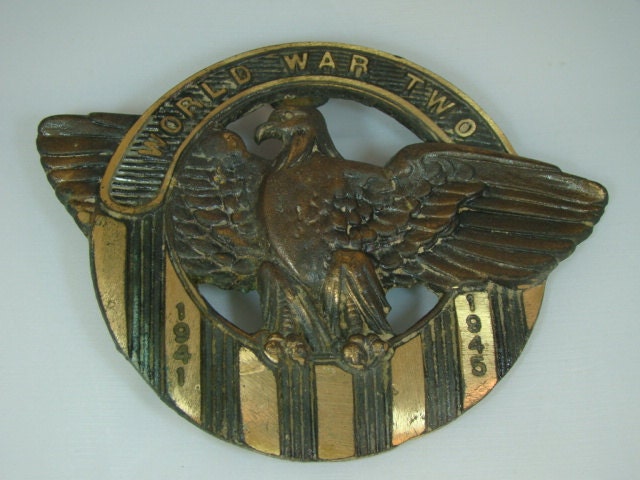 Vintage World War II Memorial World War II Grave Marker