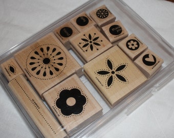 DESTASH - Used Stampin Up Stamp Set - In the Spotlight