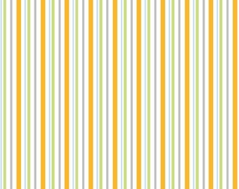 Adlico • Furry Friends • stripes • Cotton Fabric 0.54yd (0,5m) 001959