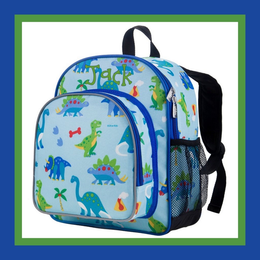 Monogram Backpack and Lunch Bag Wildkin Dinosaur