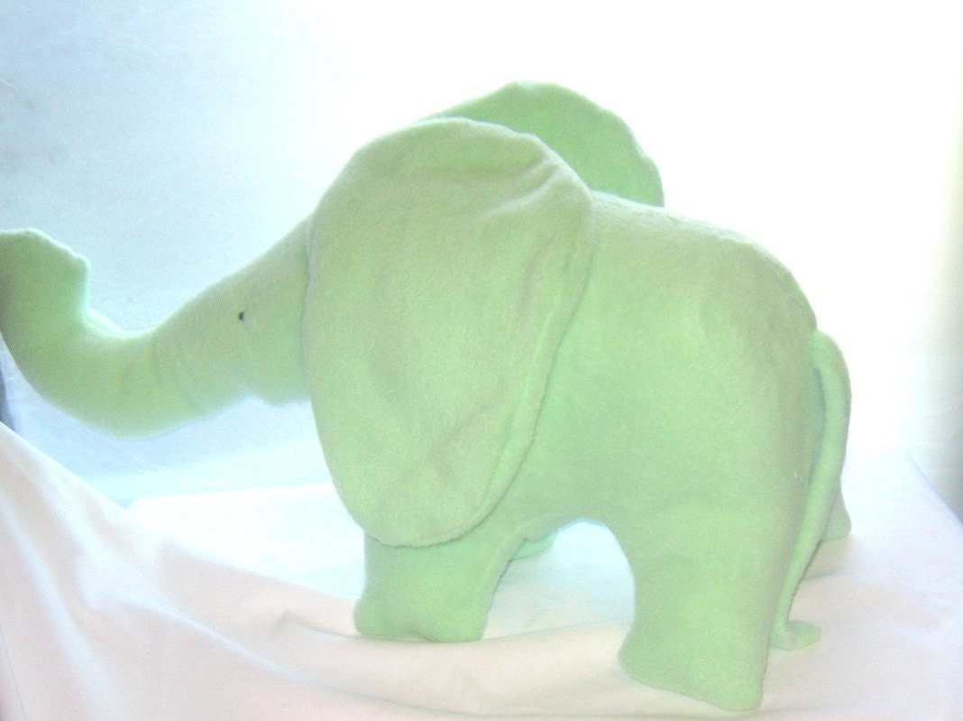 green elephant home toys