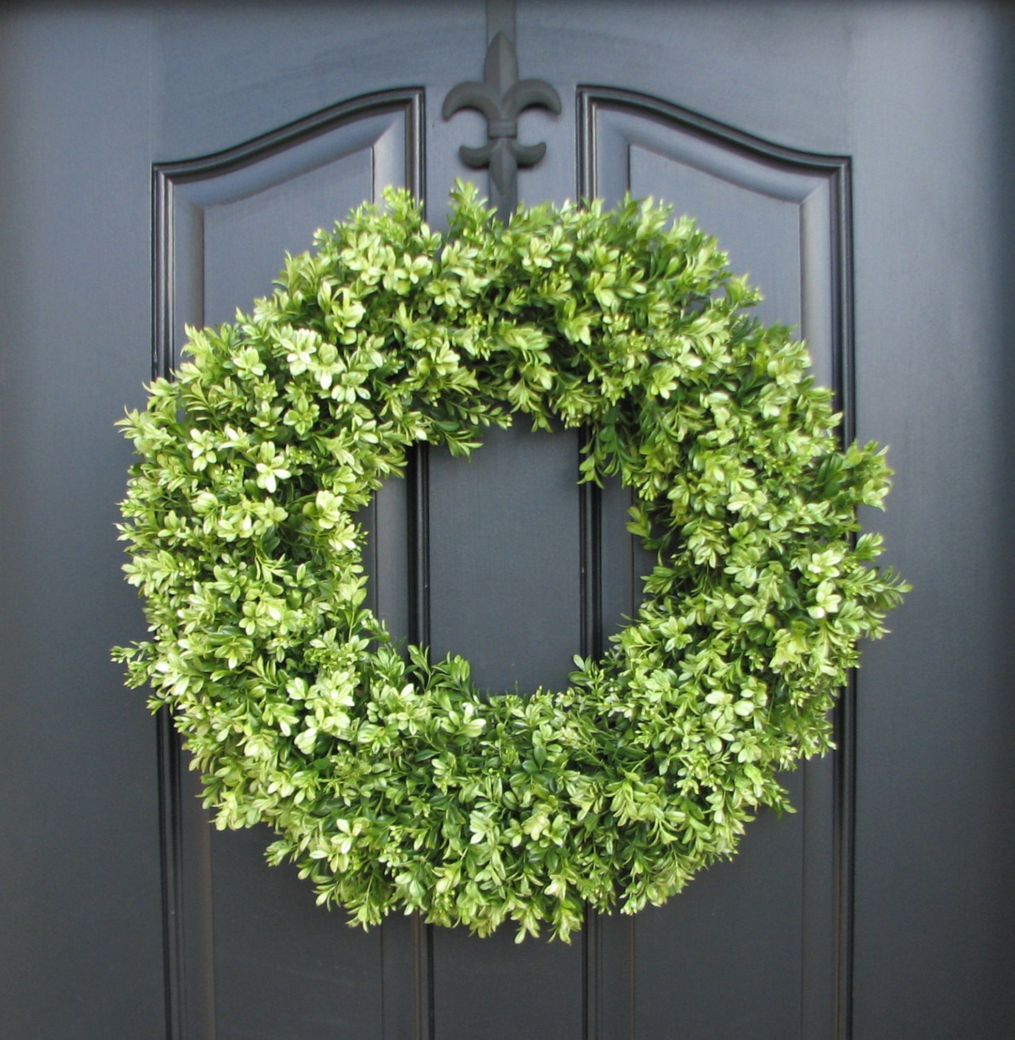 Summer Boxwood Wreath Boxwood Wreath Door Wreaths Natural