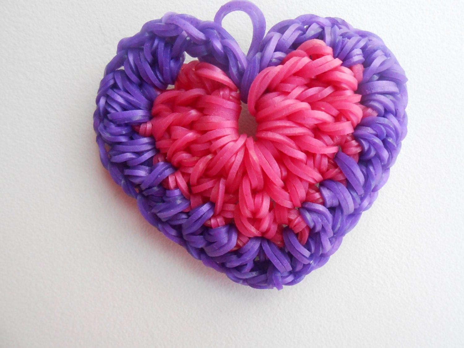 Image result for rainbow loom heart