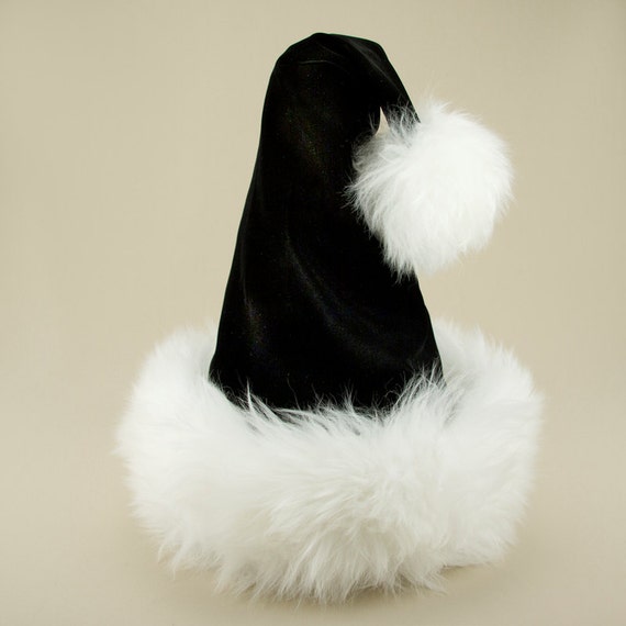 dasher black velvet santa hat reversible dasher black velvet santa hat reversible