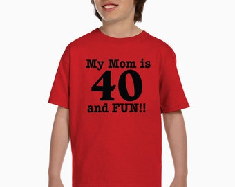 etsy 40th birthday shirt