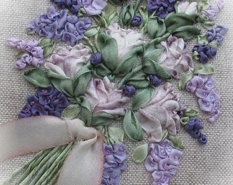 Silk Ribbon Embroidery - Petites Fleurs - Full kit