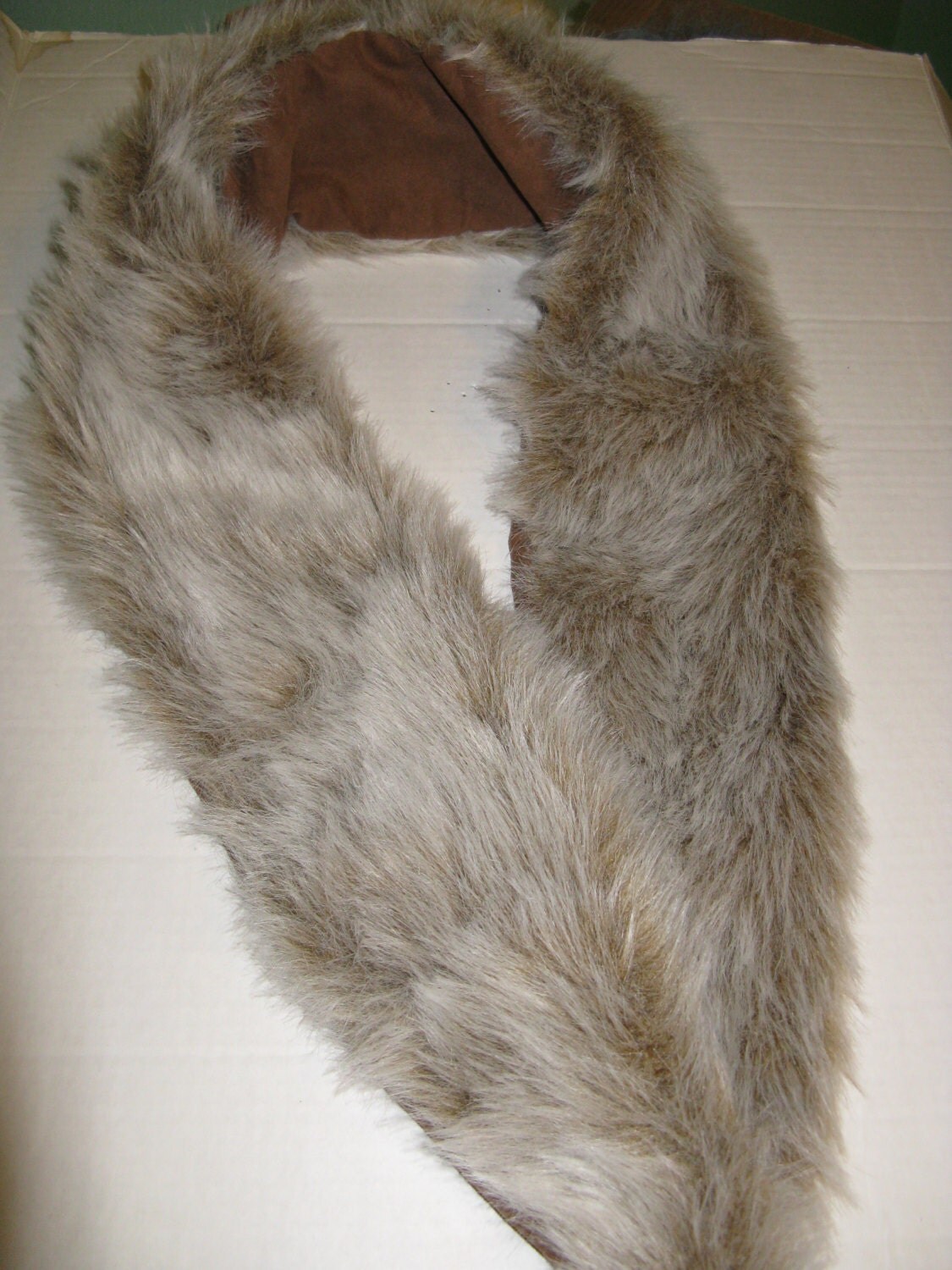 faux fur boa scarf