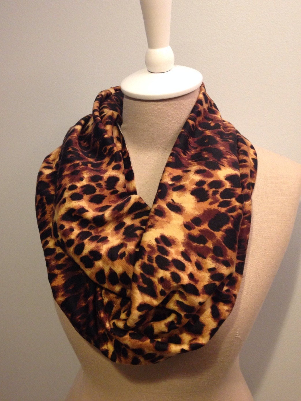 Cheetah Infinity Scarf