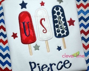 fourth of july popsicle shirt