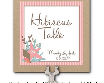 Shell table numbers | Etsy