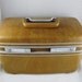 Samsonite 1980's Train/Travel/Craft Case/Original Insert Nice Chocolate Brown