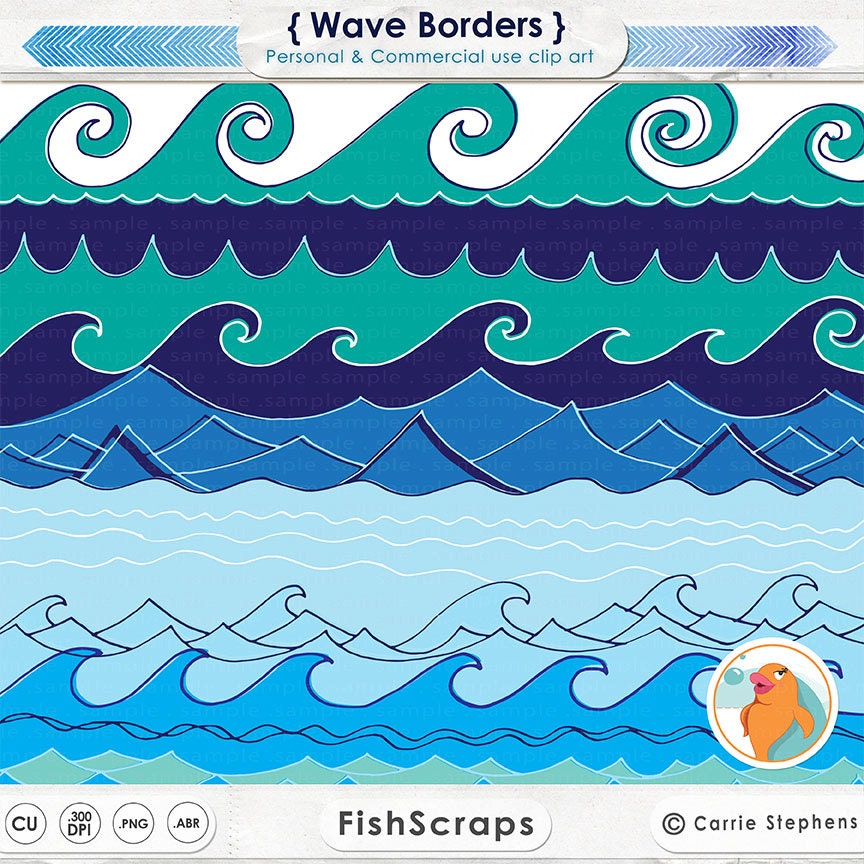 clip art borders water - photo #36