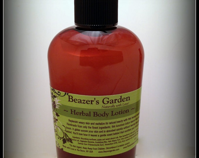 Herbal Body Lotion & Body Wash Gift - Daily Skincare - Natural Bath and Body - Scented Moisturizer - Liquid Bath Soap - Mother's Day Gifts
