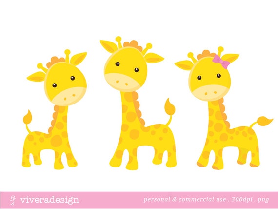yellow giraffe clipart - photo #15