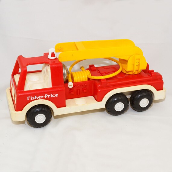 fisher price fire engine vintage