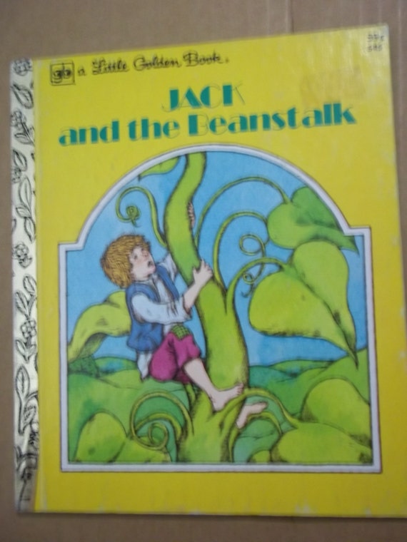 Jack and Beanstalk Giant Hen lays golden eggs by vintagebooklover