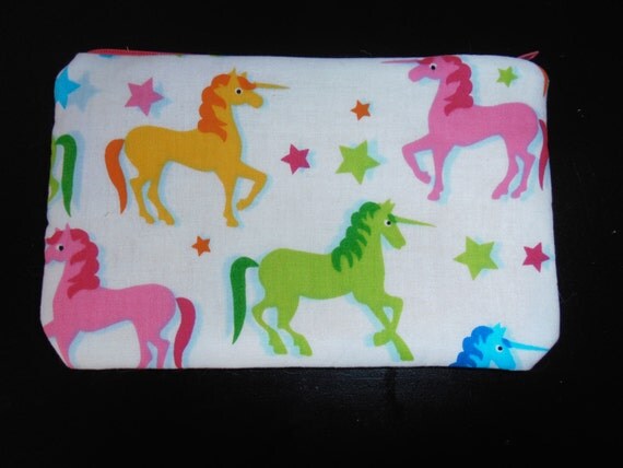 Rainbow Unicorn Pouch
