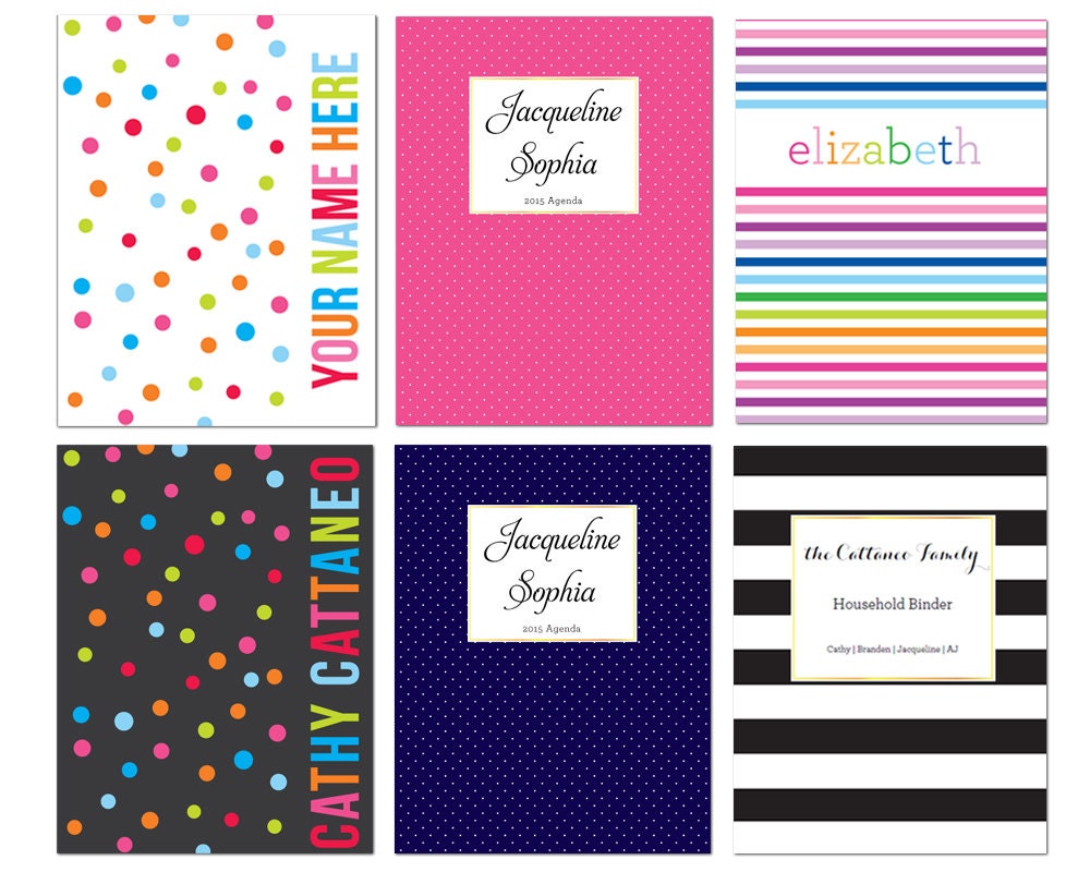 Planner Covers Printable