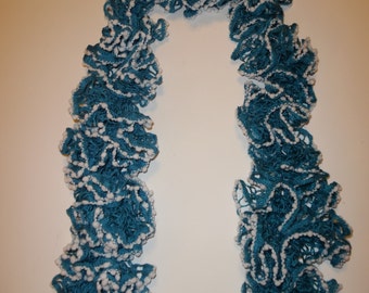 crochet colorful frilly ruffle scarfladies photo prop,spring, summer, back to school