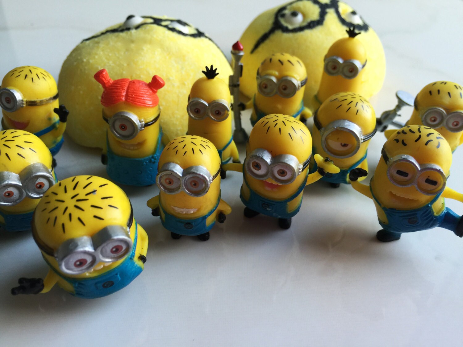 Wow Surprise Bath Bomb with Toy Minion Inside Despicable Me by bonbonbathhouse Etsy