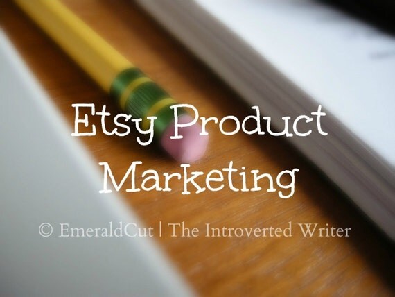 Analysis - ONE Etsy Listing  Shop Listing Review Marketing Promotion ...