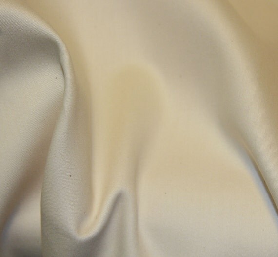 Organic Cotton Sateen Material 5yds Extra WideWidth
