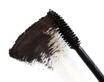 Vegan Black Mascara Handmade for Everyday Use, Natural, Paraben-Free, Cruelty Free, Gluten Free, BK01HVC