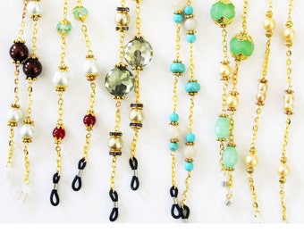 eyeglasses chain, eyeglasses necklace, Eyeglasses/Glasses Holder, glasses chain, glasses accessories